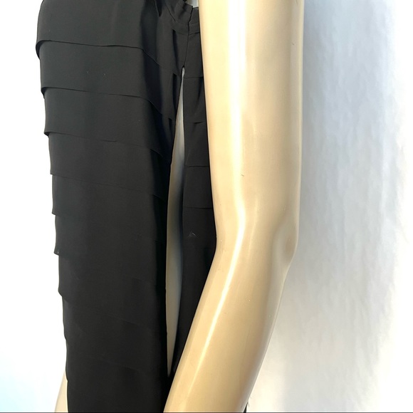 THE LIMITED Black Silk Chiffon Blouse - Picture 12 of 13